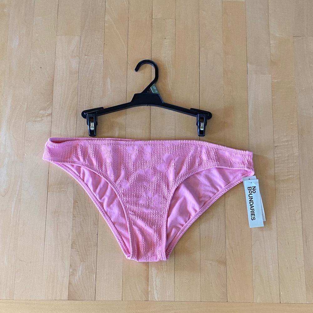 No Boundaries Pink Swim Bottom
